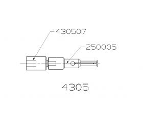 EXTRACTOR DE PINZA INTERIOR FORZA SERIE 4300